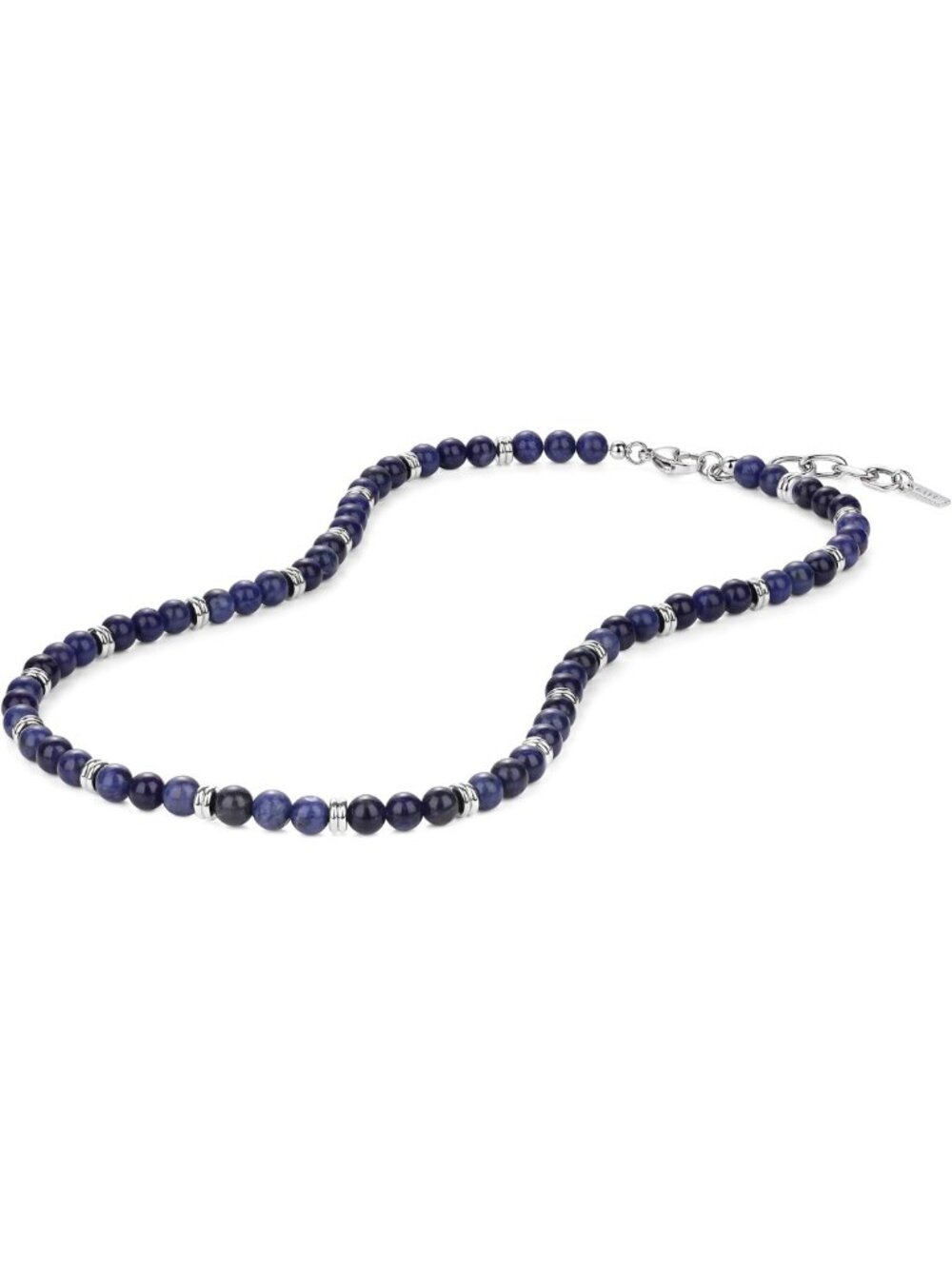 Stylish 6mm Black Onyx Beaded Necklace for Men - Elegant Crystal Jewelry Gift